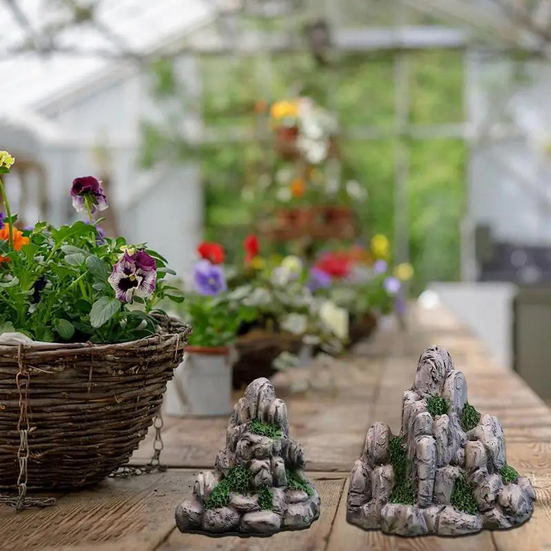 Mini Mountain Miniature Fake S - Aquarium Decoration Rock review and price