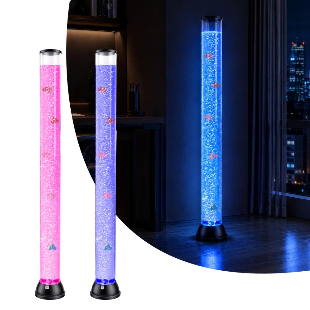 4FT LED Sensory Fish Bubble Tu - Fish Aquarium Youtube Relaxing review and price