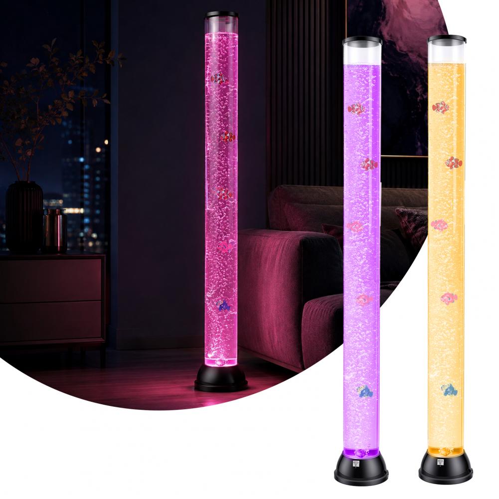 4FT LED Sensory Fish Bubble Tu - Fish Aquarium Youtube Relaxing review and price