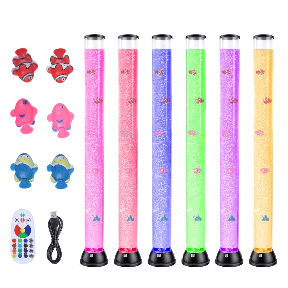 4FT LED Sensory Fish Bubble Tu - Fish Aquarium Youtube Relaxing review and price