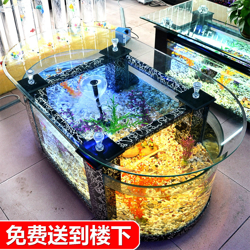 Large ecological coffee table  - Aquarium Xl review and price