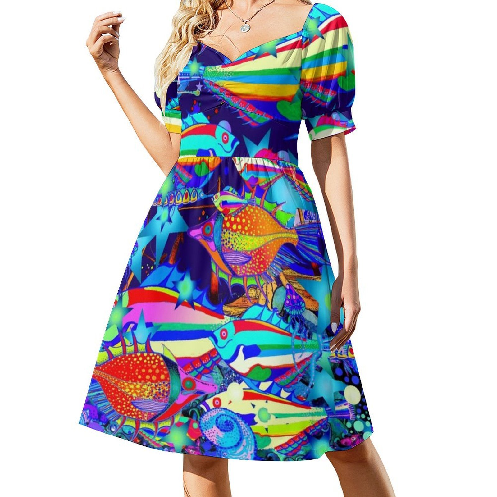 Aquarium Rainbow Women's Stree - Aquarium Fish Rainbow review and price
