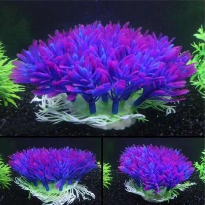 Artificial Wide Short Fish Tan - Aquarium Fish Enrichment review and price