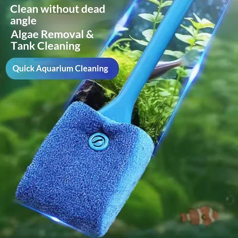 Long Handle Aquarium Algae Scr - Aquarium Fish Long review and price