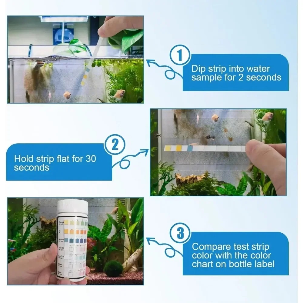 Aquarium Test Strip  PH Qualit - Aquarium Fish Freshwater review and price