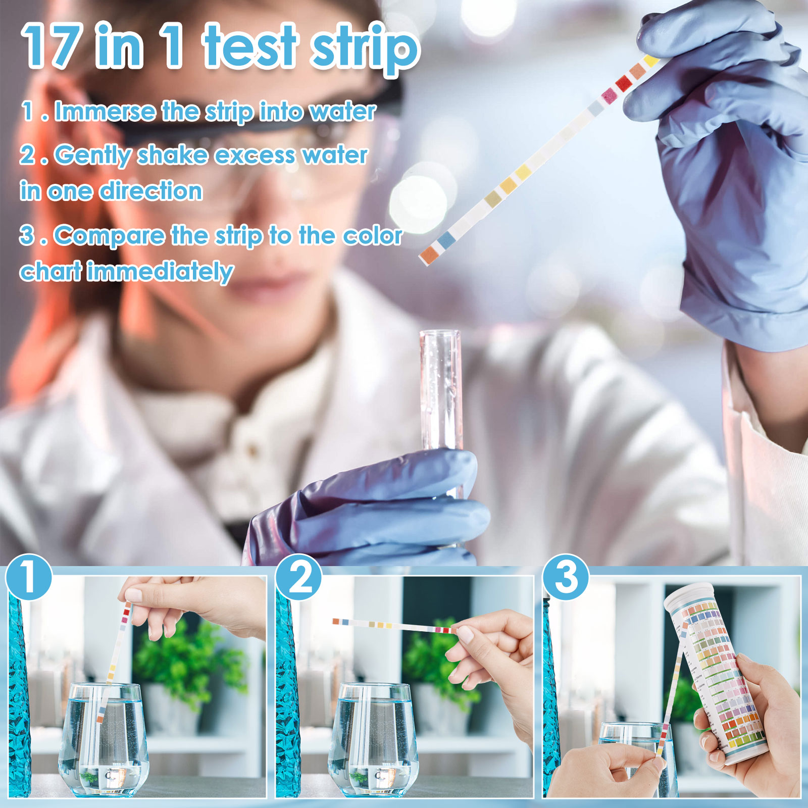 5-17 in 1 Aquarium Test Strips - Aquarium Fish Freshwater review and price