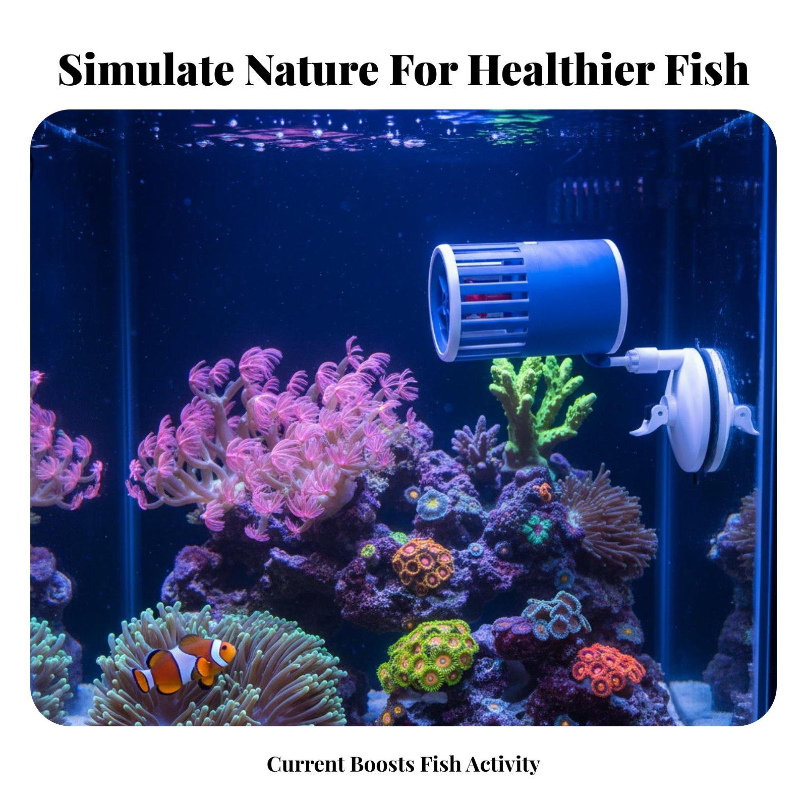 Fish Tank Wave Maker Submersib - Aquarium Fish Rate review and price