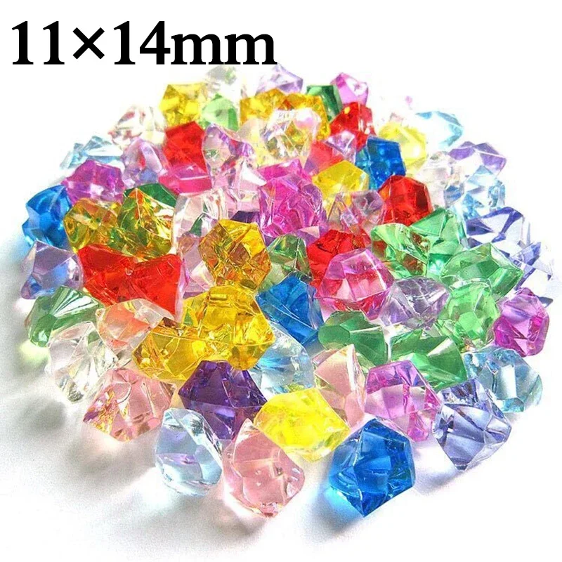 200pcs Acrylic Gem Stone Color - Aquarium Decoration Rock review and price