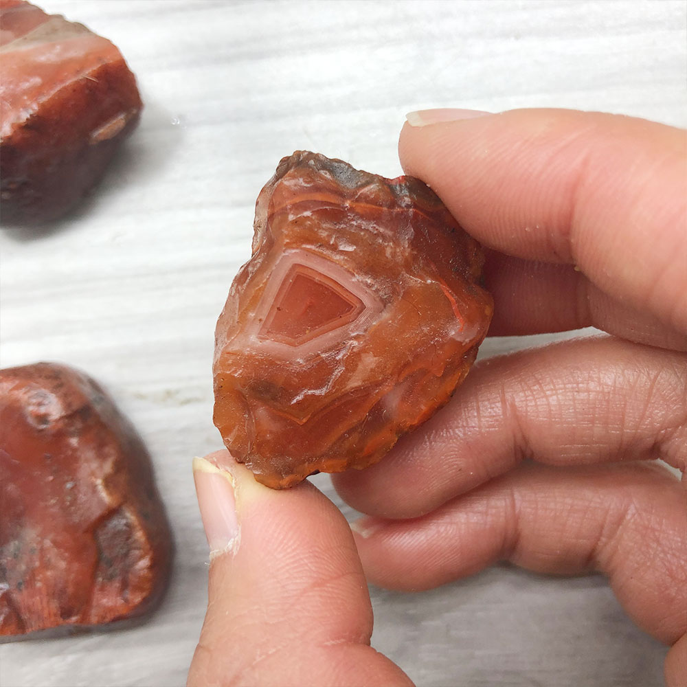 1pc Random Rough Raw Carnelian - Aquarium Decoration Rock review and price