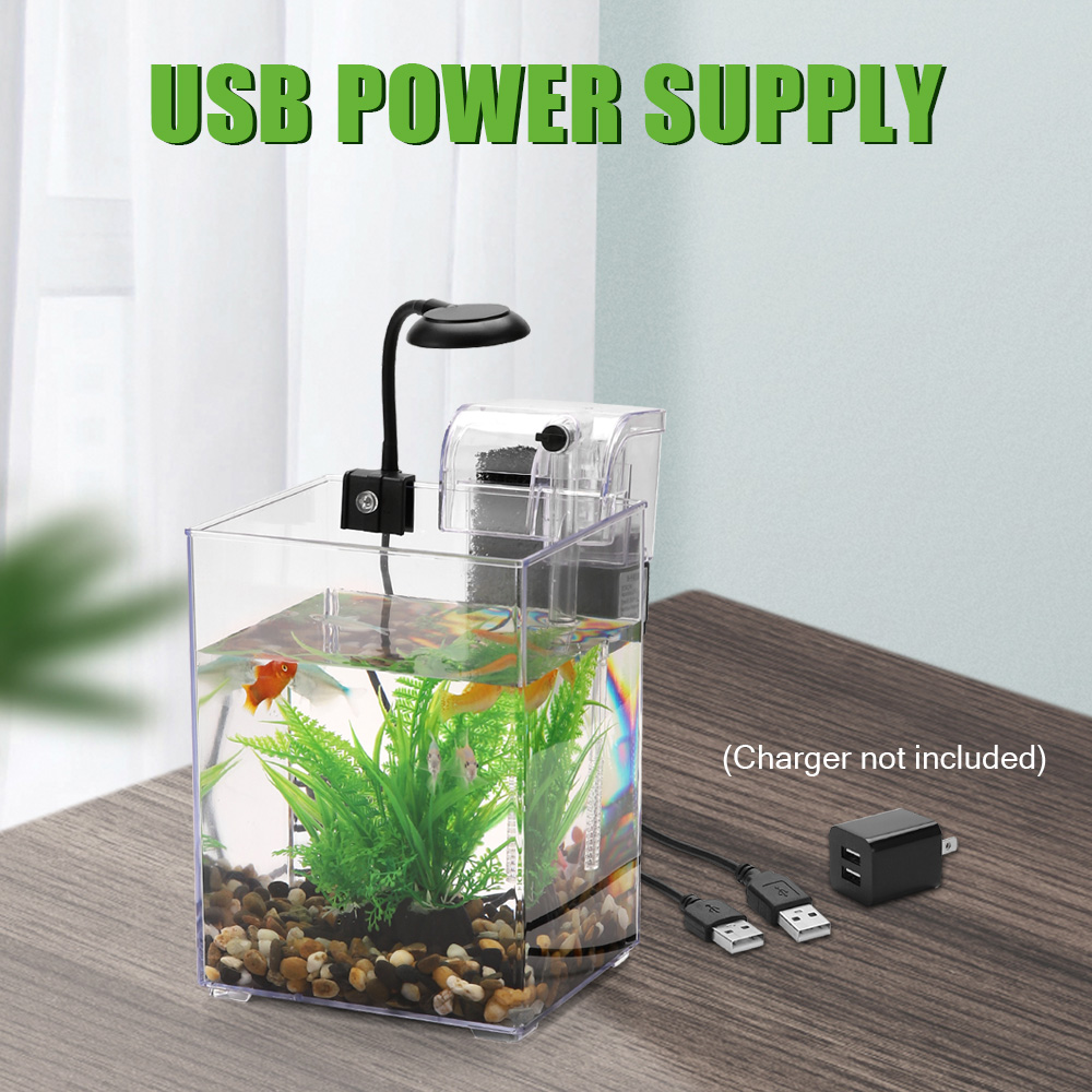 USB Desktop Fish Tank Set-Easy - Aquarium Xl review and price
